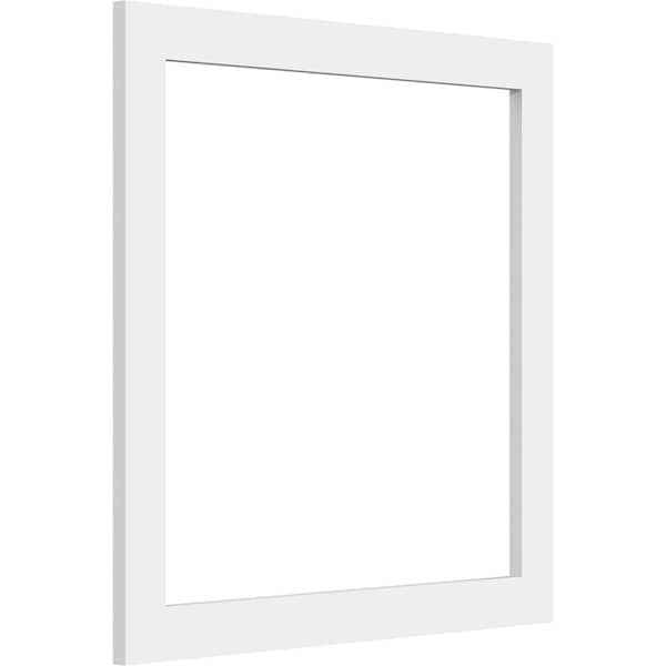 Ekena Millwork Prescott Decorative Wall Panel (Two-Piece), 18"W x 18"H x 3/8"P WALP18X18X037PRE - main